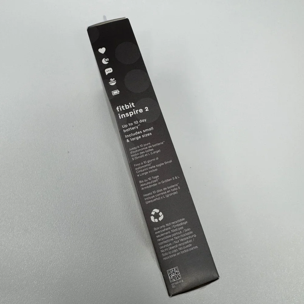 Fitbit Inspire 2 Health Fitness Tracker‎ Heart Rate Black FB418BKBK NIB
